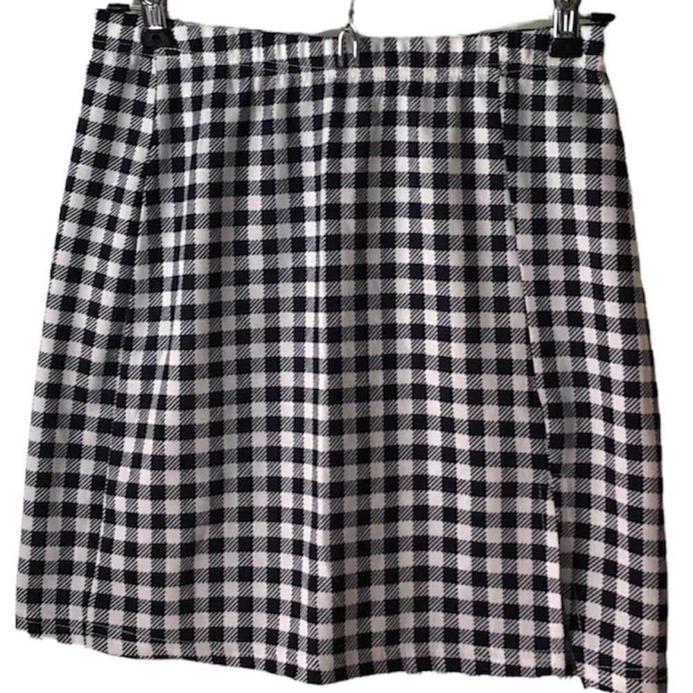 SHEIN Houndstooth Pattern Skirt M